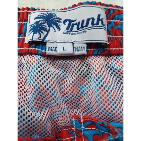 Trunks Surf & Swim boardshorts mens L lined pockets watersports tropical beach - Picture 2 of 10